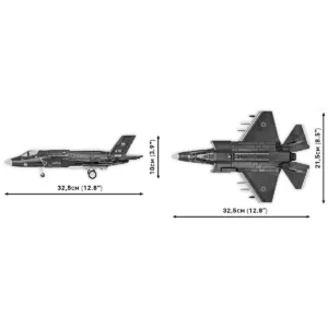 Cobi 5895 F-35B STOVL Lightning II — comparatif marchands sur Planet-Brick (vue détail 7)