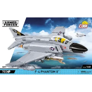 Cobi 5897 F-4 Phantom II - USS Midway — bons plans et promos sur Planet-Brick (vue détail 3)