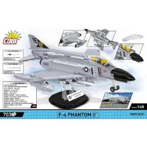Cobi 5897 F-4 Phantom II - USS Midway — comparez les prix sur Planet-Brick (vue détail 4)