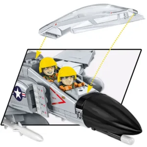 Cobi 5897 F-4 Phantom II - USS Midway — meilleure offre du moment sur Planet-Brick (vue détail 5)