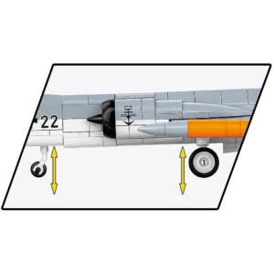 Cobi 5907 Lockheed F-104 Starfighter — comparez les prix sur Planet-Brick (vue détail 4)