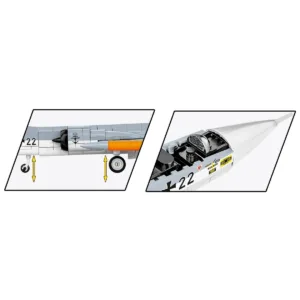 Cobi 5907 Lockheed F-104 Starfighter — meilleure offre du moment sur Planet-Brick (vue détail 5)