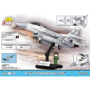 Cobi 5910 F-16C  Fighting Falcon — bons plans et promos sur Planet-Brick (vue détail 3)