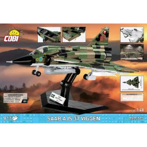 Cobi 5911 Saab AJS 37 Viggen — comparez les prix sur Planet-Brick (vue détail 4)