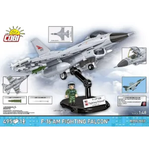 Cobi 5913 F-16AM Fighting Falcon — bons plans et promos sur Planet-Brick (vue détail 3)