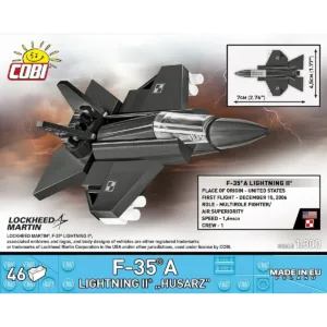 Cobi 5926 F-35A Lightning II "Husarz" 1:300 — où acheter au meilleur tarif sur Planet-Brick (vue détail 2)