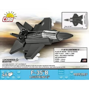 Cobi 5927 F-35B Lightning II 1:300 — meilleure offre du moment sur Planet-Brick (vue détail 5)