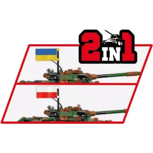 Cobi 2624 T-72M1R (PL/UA) — prix le plus bas sur Planet-Brick (vue détail 6)