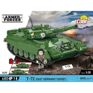 Cobi 2625 T-72 (East Germany/Soviet) — où acheter au meilleur tarif sur Planet-Brick (vue détail 2)