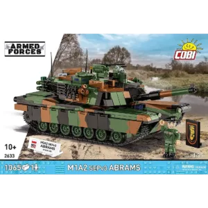 Cobi 2633 M1A2 SEPv3 Abrams — où acheter au meilleur tarif sur Planet-Brick (vue détail 2)