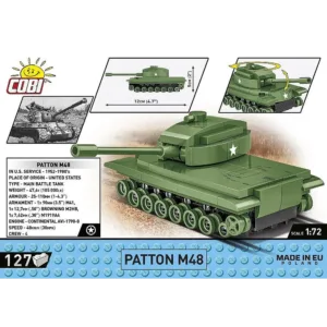Cobi 3104 Patton M48 — où acheter au meilleur tarif sur Planet-Brick (vue détail 2)