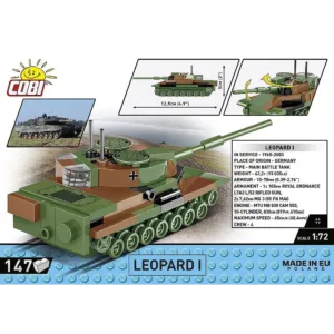 Cobi 3105 Leopard 1 — où acheter au meilleur tarif sur Planet-Brick (vue détail 2)