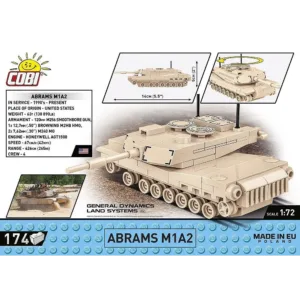 Cobi 3106 Abrams M1A2 — où acheter au meilleur tarif sur Planet-Brick (vue détail 2)