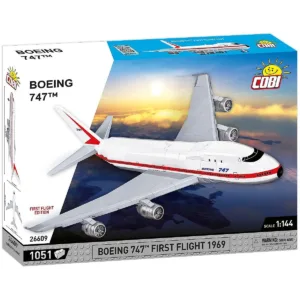 Cobi 26609 Boeing 747 First Flight 1969 — comparatif marchands sur Planet-Brick (vue détail 7)