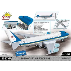 Cobi 26610 Boeing 747 Air Force One — bons plans et promos sur Planet-Brick (vue détail 3)