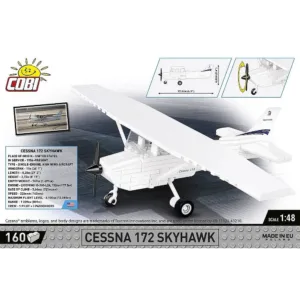 Cobi 26620 Cessna 172 Skyhawk-White — où acheter au meilleur tarif sur Planet-Brick (vue détail 2)