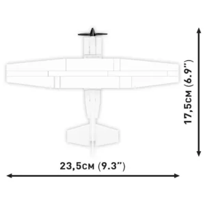 Cobi 26620 Cessna 172 Skyhawk-White — meilleure offre du moment sur Planet-Brick (vue détail 5)