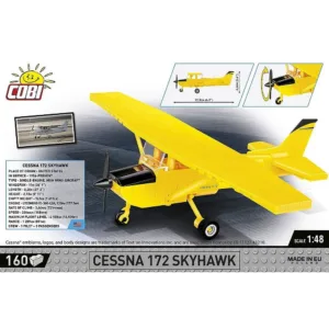 Cobi 26621 Cessna 172 Skyhawk-Yellow — où acheter au meilleur tarif sur Planet-Brick (vue détail 2)