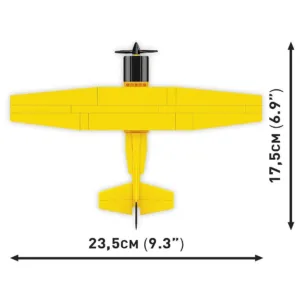 Cobi 26621 Cessna 172 Skyhawk-Yellow — meilleure offre du moment sur Planet-Brick (vue détail 5)