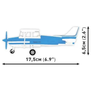 Cobi 26622 Cessna 172 Skyhawk-White-Blue — bons plans et promos sur Planet-Brick (vue détail 3)