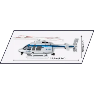 Cobi 26628 Bell 407 Policja — prix le plus bas sur Planet-Brick (vue détail 6)