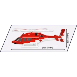 Cobi 26629 Bell 429 Air Ambulance — prix le plus bas sur Planet-Brick (vue détail 6)