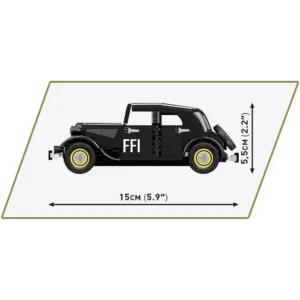 Cobi 2266 Citroen Traction 11CVBL — comparez les prix sur Planet-Brick (vue détail 4)