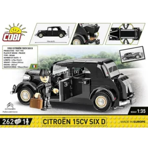 Cobi 2267 Citroen 15CV SIX D — comparatif marchands sur Planet-Brick (vue détail 7)