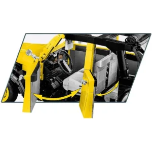 Cobi 24340 Citroen 2CV Charleston - Executive Edition — bons plans et promos sur Planet-Brick (vue détail 3)