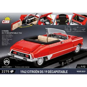 Cobi 24346 Citroen DS 19 Décapotable 1962 - Executive Edition — comparez les prix sur Planet-Brick (vue détail 4)