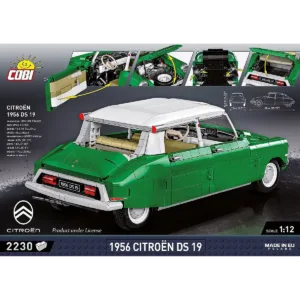 Cobi 24347 Citroen DS 19 1956 — comparez les prix sur Planet-Brick (vue détail 4)