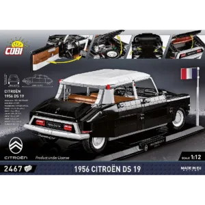 Cobi 24350 Citroen DS 19 1956 - Executive Edition — comparez les prix sur Planet-Brick (vue détail 4)