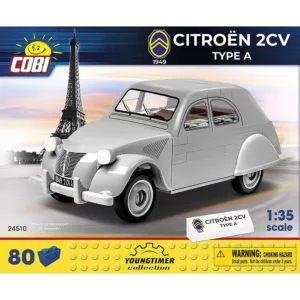 Cobi 24510 Citroen 2CV Type A 1949 — comparateur de prix sur Planet-Brick (vue détail 1)