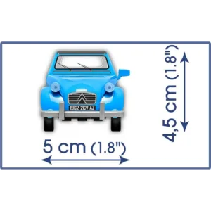 Cobi 24511 Citroen 2CV Type AZ 1962 — comparez les prix sur Planet-Brick (vue détail 4)