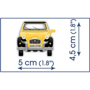 Cobi 24512 Citroen 2CV Charleston 1980 — comparez les prix sur Planet-Brick (vue détail 4)