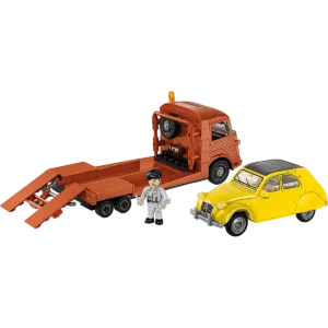 Cobi 24627 Citroen Type H Car Transporter & 2CV Type AZ — comparateur de prix sur Planet-Brick (vue détail 1)