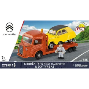 Cobi 24627 Citroen Type H Car Transporter & 2CV Type AZ — où acheter au meilleur tarif sur Planet-Brick (vue détail 2)
