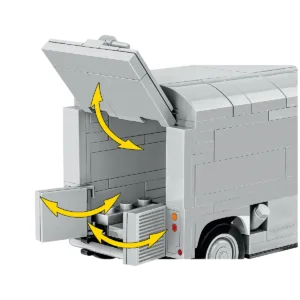Cobi 24631 Citroen Type H — comparez les prix sur Planet-Brick (vue détail 4)