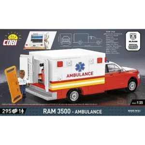 Cobi 24609 RAM 3500 - Ambulance — bons plans et promos sur Planet-Brick (vue détail 3)