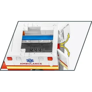 Cobi 24609 RAM 3500 - Ambulance — comparez les prix sur Planet-Brick (vue détail 4)