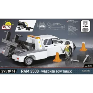 Cobi 24611 RAM 3500 - Wrecker Tow Truck — bons plans et promos sur Planet-Brick (vue détail 3)