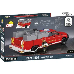 Cobi 24612 RAM 3500 - Fire Truck — prix le plus bas sur Planet-Brick (vue détail 6)