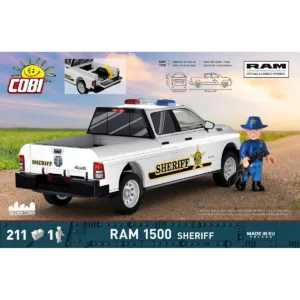 Cobi 24658 RAM 1500 Sheriff — bons plans et promos sur Planet-Brick (vue détail 3)