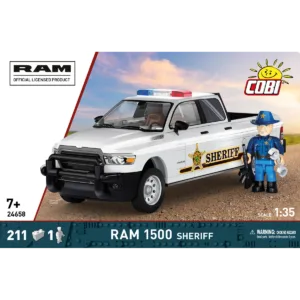 Cobi 24658 RAM 1500 Sheriff — comparatif marchands sur Planet-Brick (vue détail 7)