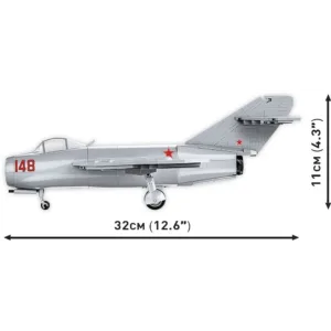 Cobi 2416 MiG-15 Fagot — comparez les prix sur Planet-Brick (vue détail 4)