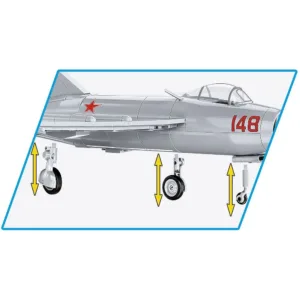 Cobi 2416 MiG-15 Fagot — meilleure offre du moment sur Planet-Brick (vue détail 5)
