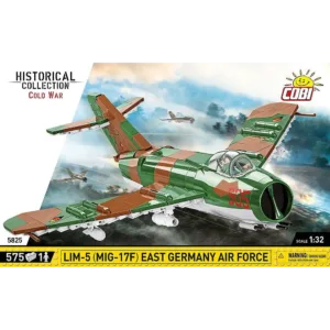 Cobi 5825 Lim-5  ( MiG-17F ) East Germany Air Force — comparateur de prix sur Planet-Brick (vue détail 1)