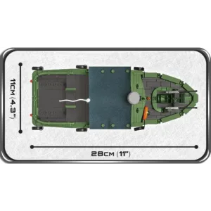 Cobi 2238 Patrol Boat River Mk II — bons plans et promos sur Planet-Brick (vue détail 3)
