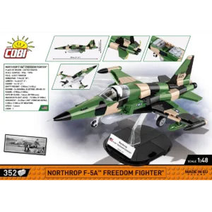 Cobi 2425 Northrop F-5A Freedom Fighter — bons plans et promos sur Planet-Brick (vue détail 3)