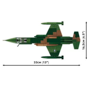 Cobi 2426 Lockheed F-104 Starfighter — prix le plus bas sur Planet-Brick (vue détail 6)